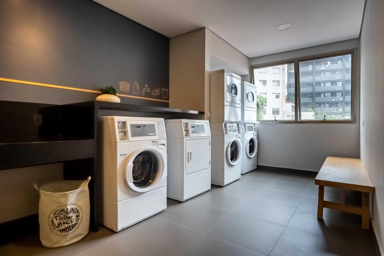 Studio Vl Madalena Perto Metro Sao Paulo Bagian luar foto